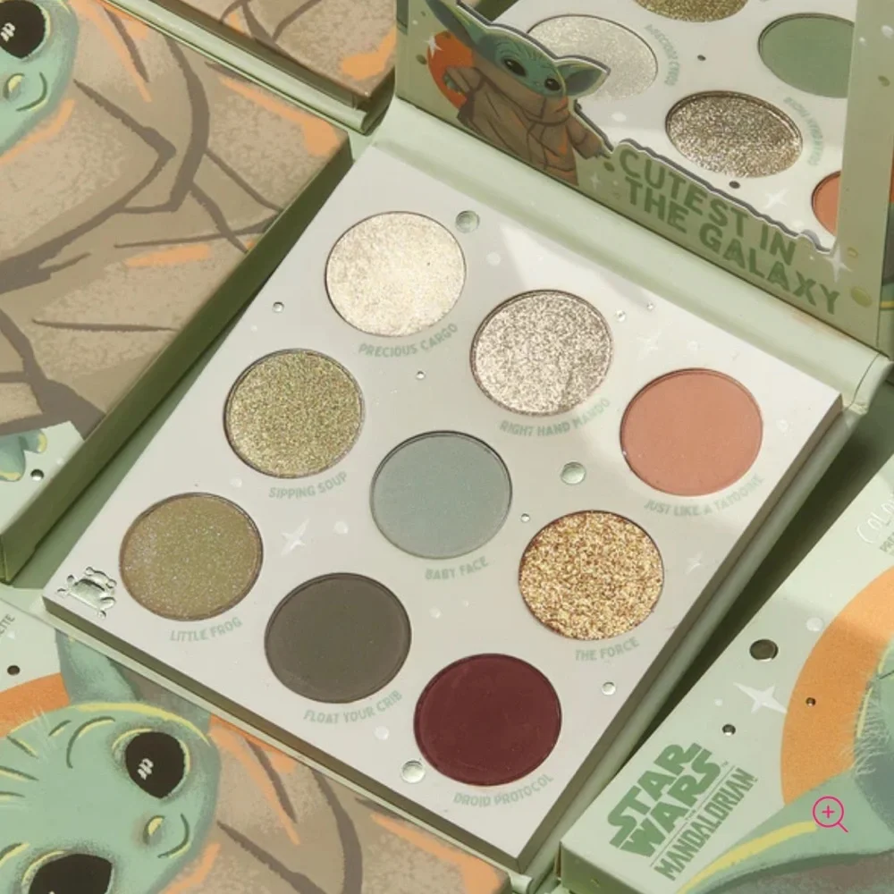 💎 ColourPop Star Wars Mandalorian The Child Eyeshadow Palette New In Box